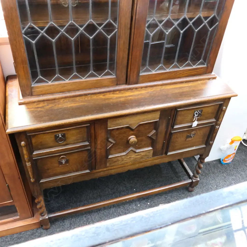 OAK BARLEY TWIST SIDEBOARD L 1050 MM Image 1++