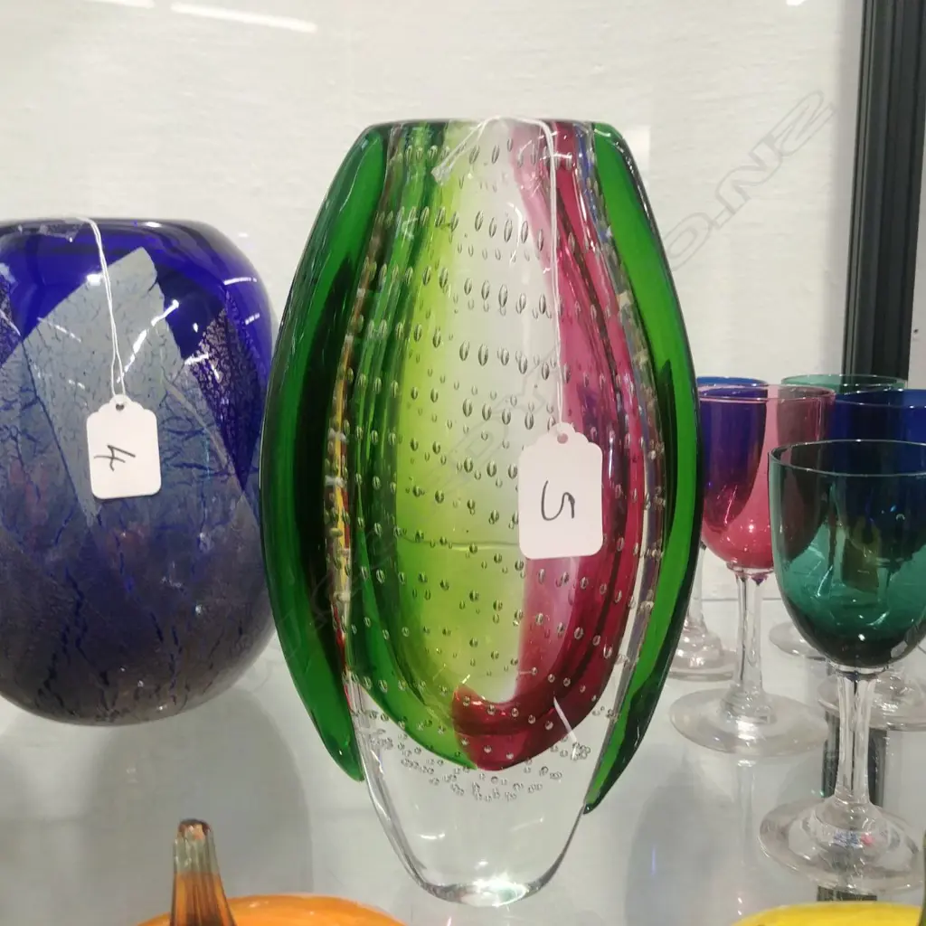 ROSENTHAL ART GLASS VASE Image 1++