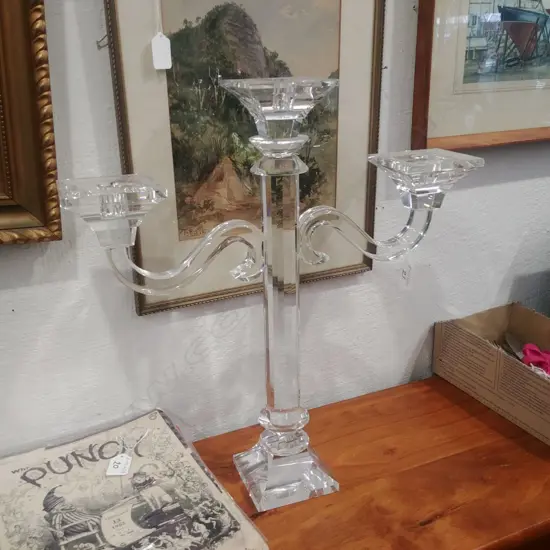 CRYSTAL CANDELABRA 
