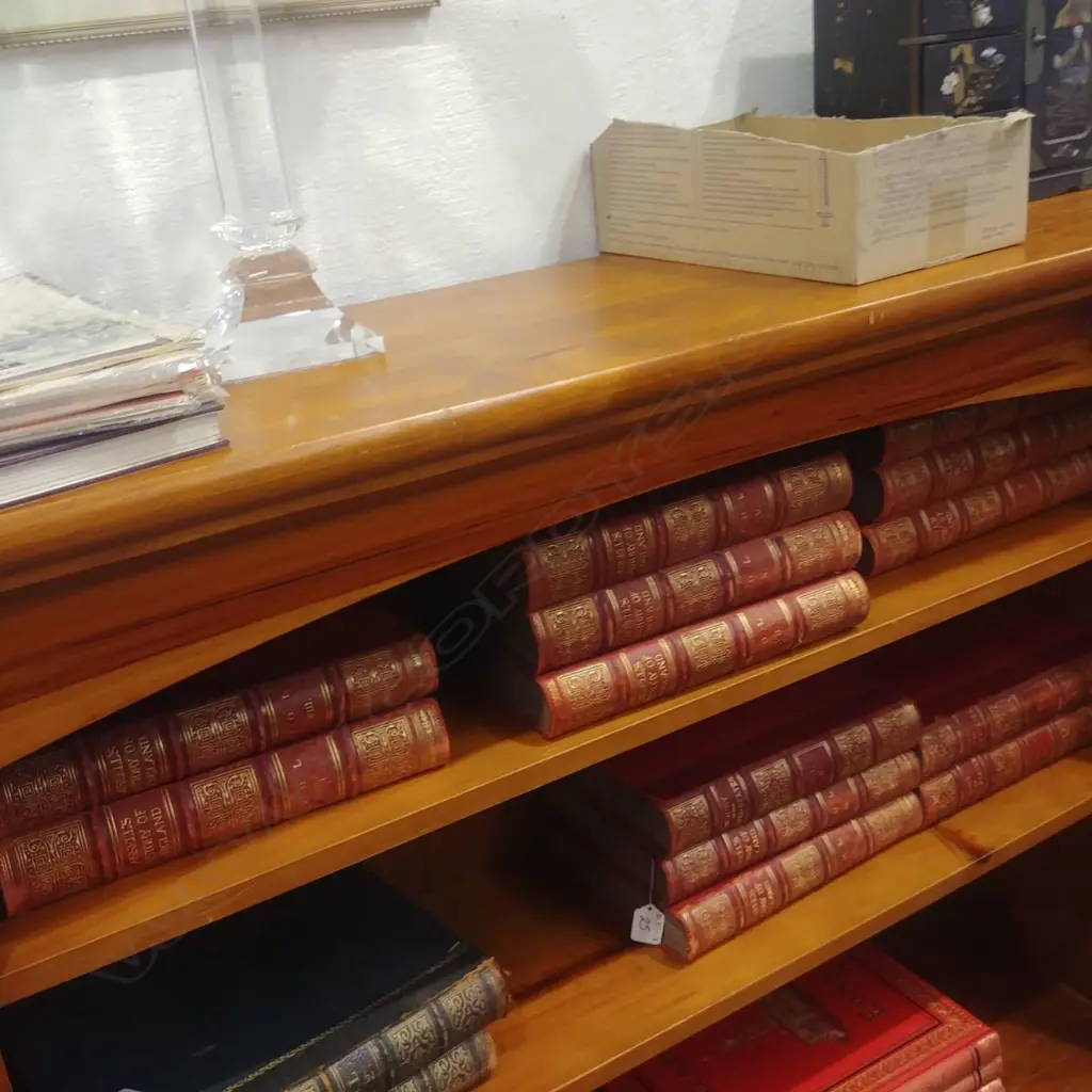 BOX 'DECORATIVE' 19TH CENTURY BOOKS  Image 1++