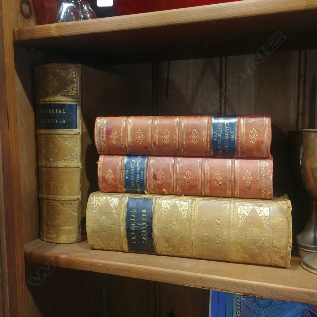 BOX DECORATIVE 19TH C BOOKS Image 1++