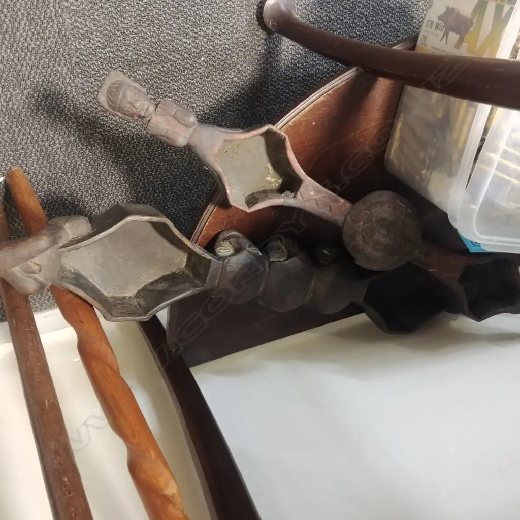 2 NEW GUINEAN/SOLOMON ISL. WEDDING BOWLS Image 1++