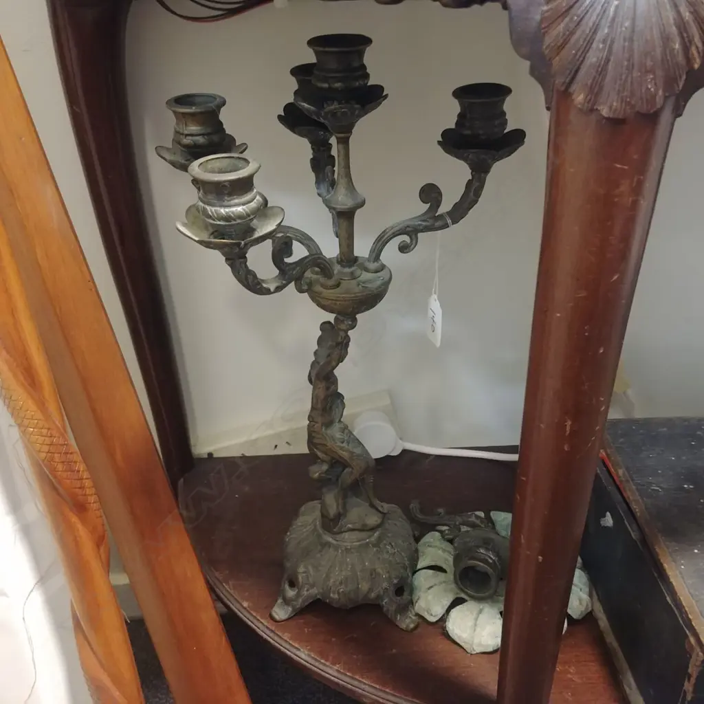 METAL CANDELABRA A/F Image 1++