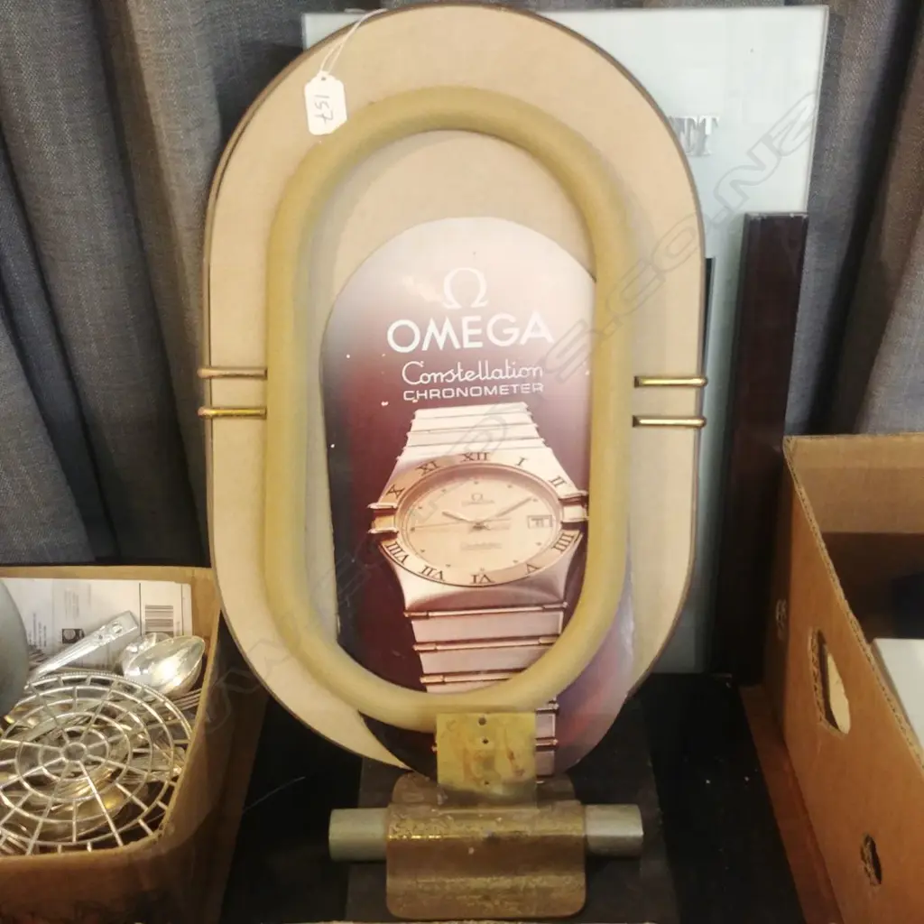 3 CLOCK DISPLAYS F MULLER/OMEGA/A PIGUET Image 1++