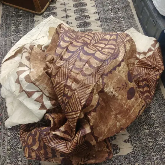 LARGE PACIFIC ISLAND TAPA CLOTH