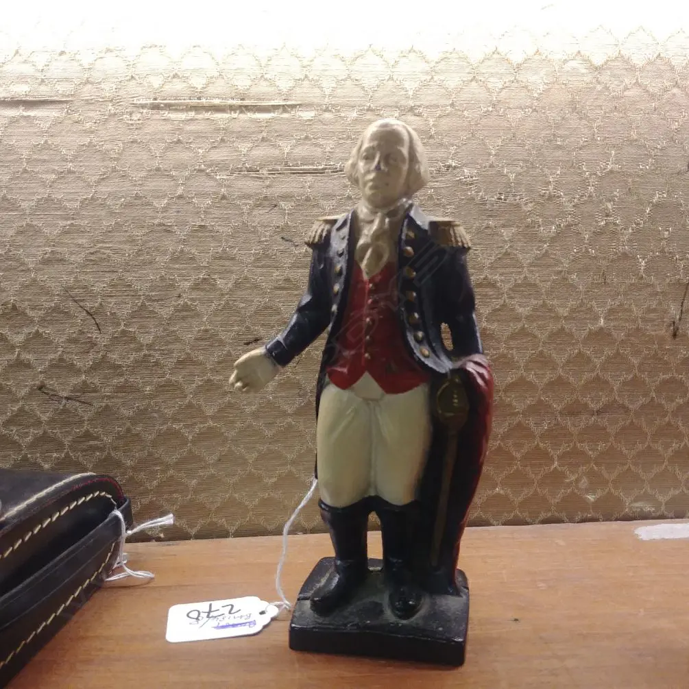 WASHINGTON CAST IRON MONEY BOX Image 1++