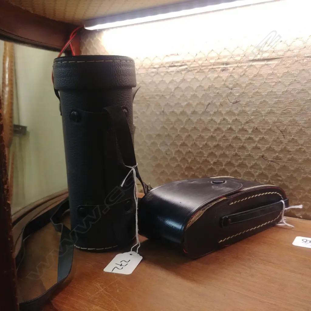 CASED JEWELLERS GLASSES + BINOCULARS  Image 1++