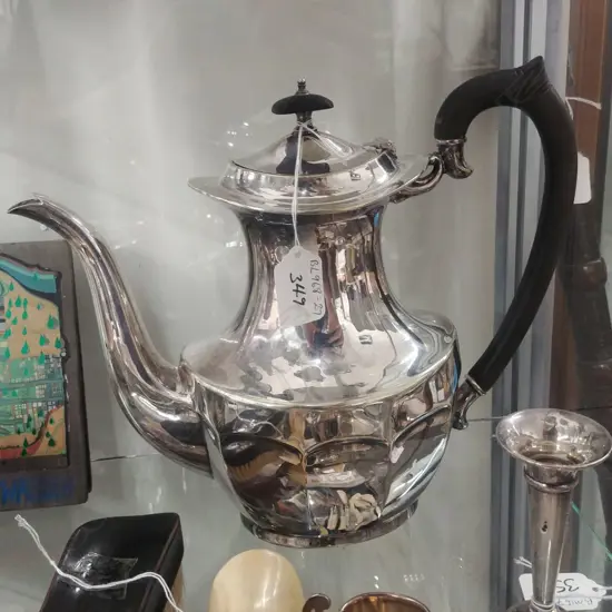 SILVER PLATE COFFEE POT