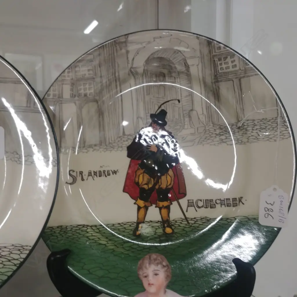 R.D. SIR ANDREW AGUECHEEK 260MM PLATE Image 1++