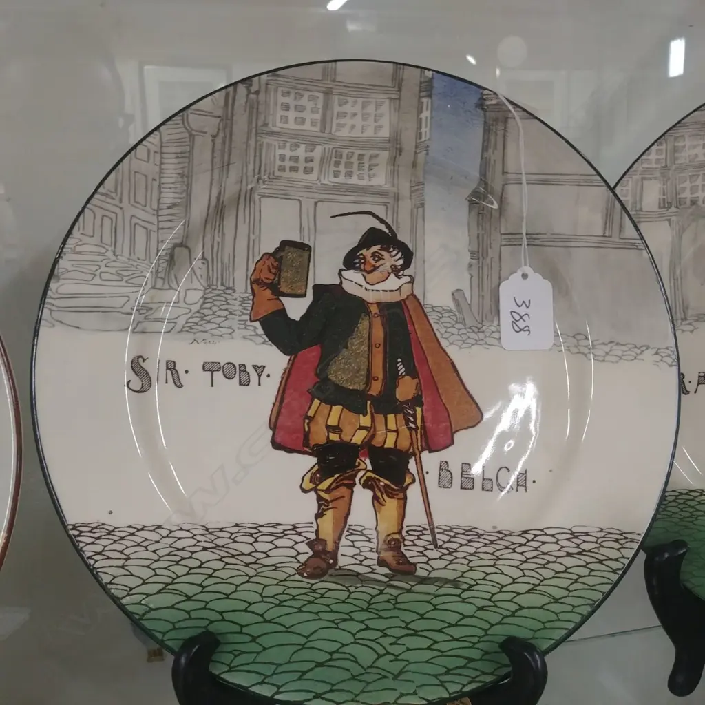 R.D. SIR TOBY BELCH 260MM PLATE Image 1++