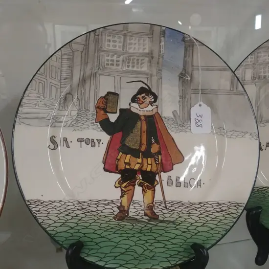 R.D. SIR TOBY BELCH 260MM PLATE