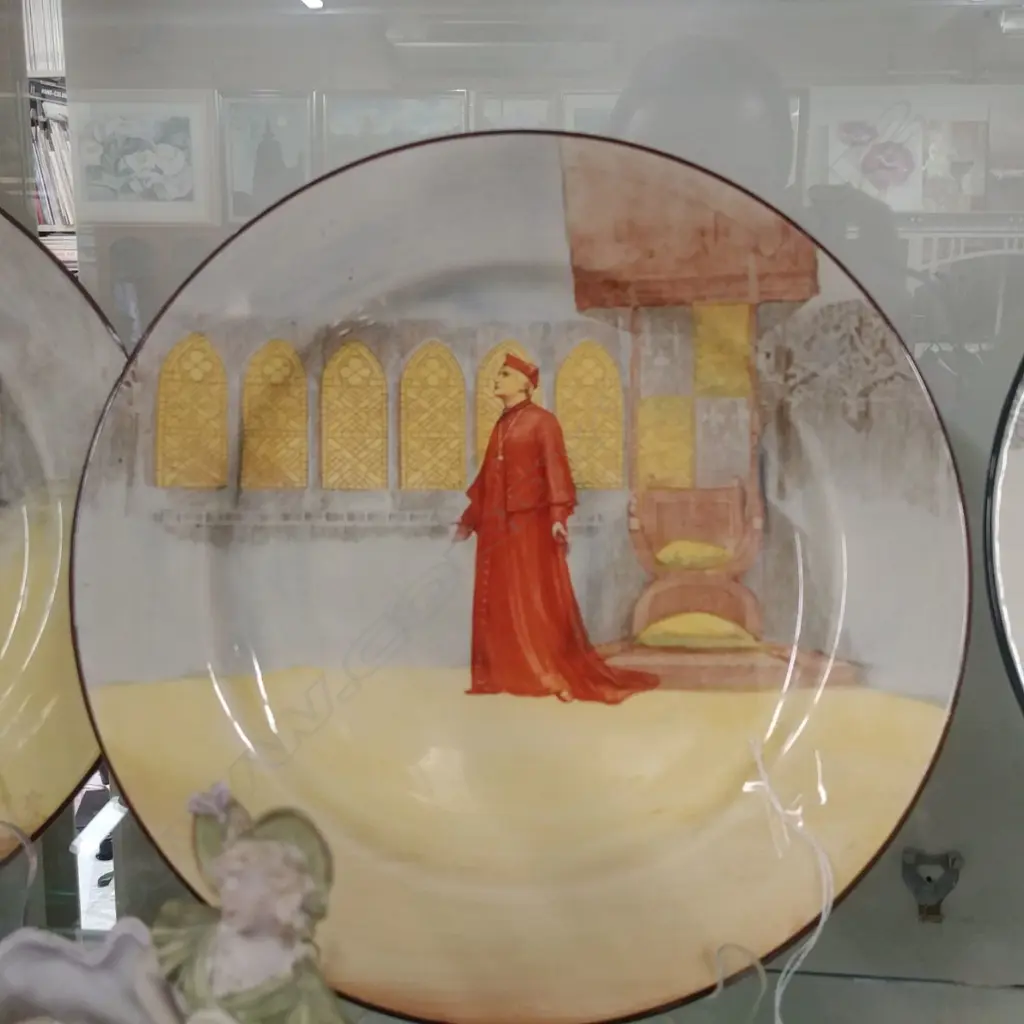 R.D. CARDINAL WOLSLEY  260MM PLATE Image 1++