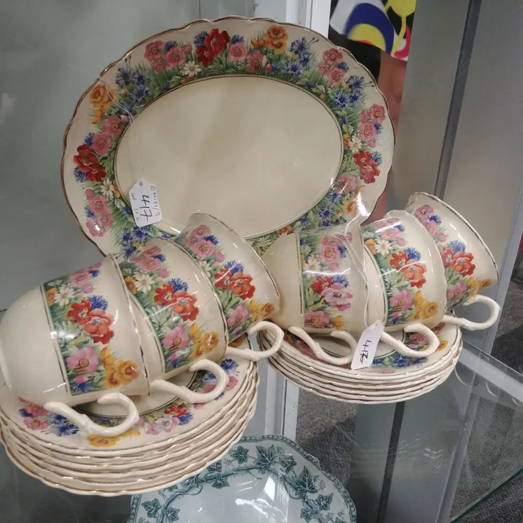 ROYAL STAFFORDSHIRE  PART TEA SET Image 1++
