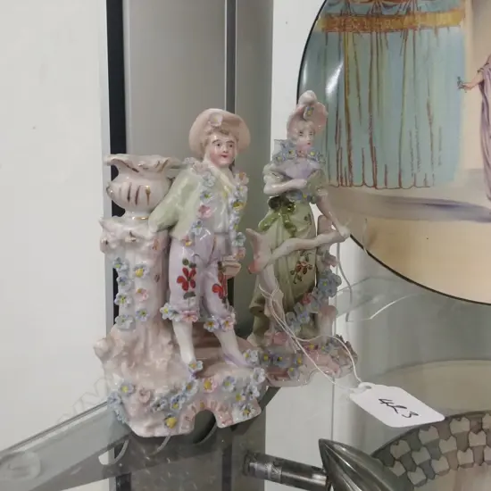 2 SMALL CHINA FIGURES 