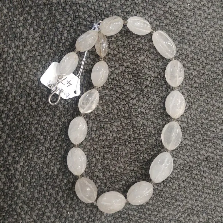 RUGBY BALL QUARTZ NECKLACE  Image 1++