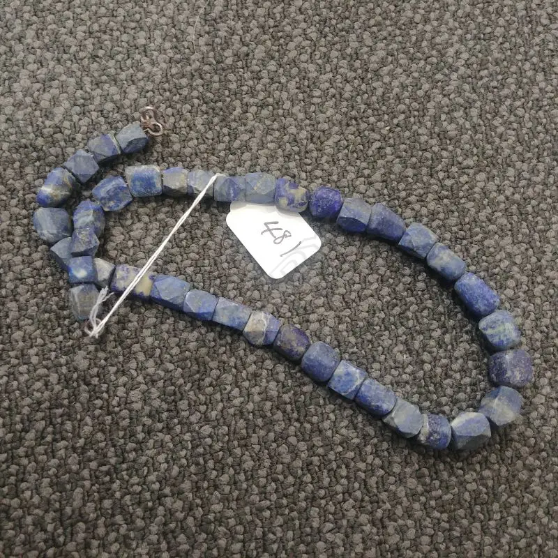ROUGH BLOCKS LAPIS LAZULI NECKLACE  Image 1++