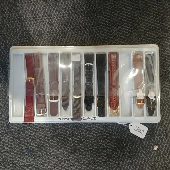 10 LEATHER WATCH STRAPS