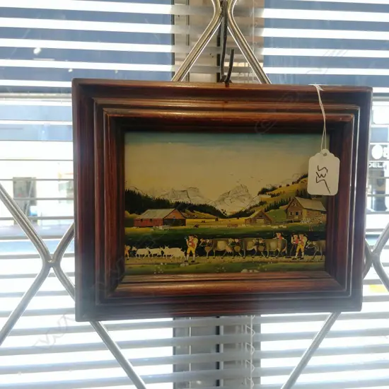 DOLF METTLER, SWISS LANDSCAPE, PRINT,1987, 165 X 115