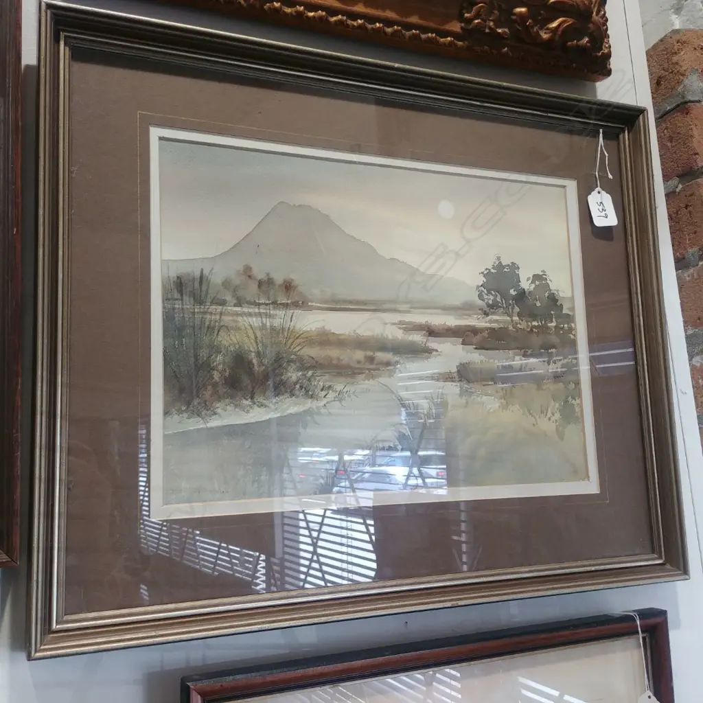 DAVID BLAIR, W/C, BRAEMAR LAGOON, MT EDGECUMBE, BAY OF PLENTY Image 1++