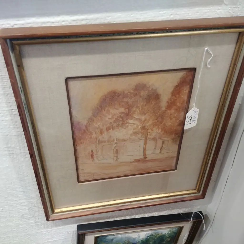 JOHN HALEY W/C  LONDON PARK. NZ ARTIST Image 1++