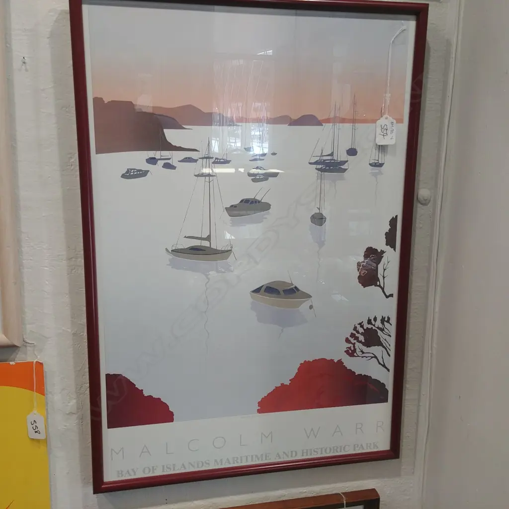 MALCOLM WARR BAY OF ISLANDS MARITIME PARK POSTER Image 1++