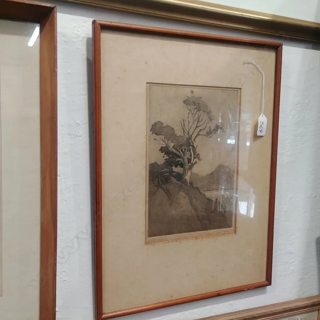 TREVOR LLOYD ETCHING EVENING Image 1++