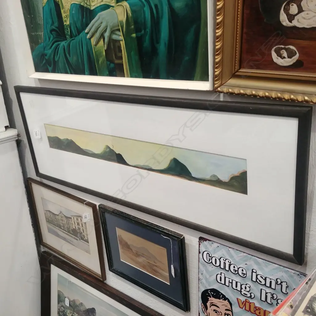 JON TOOTHILL FRAMED LANDSCAPE Image 1++