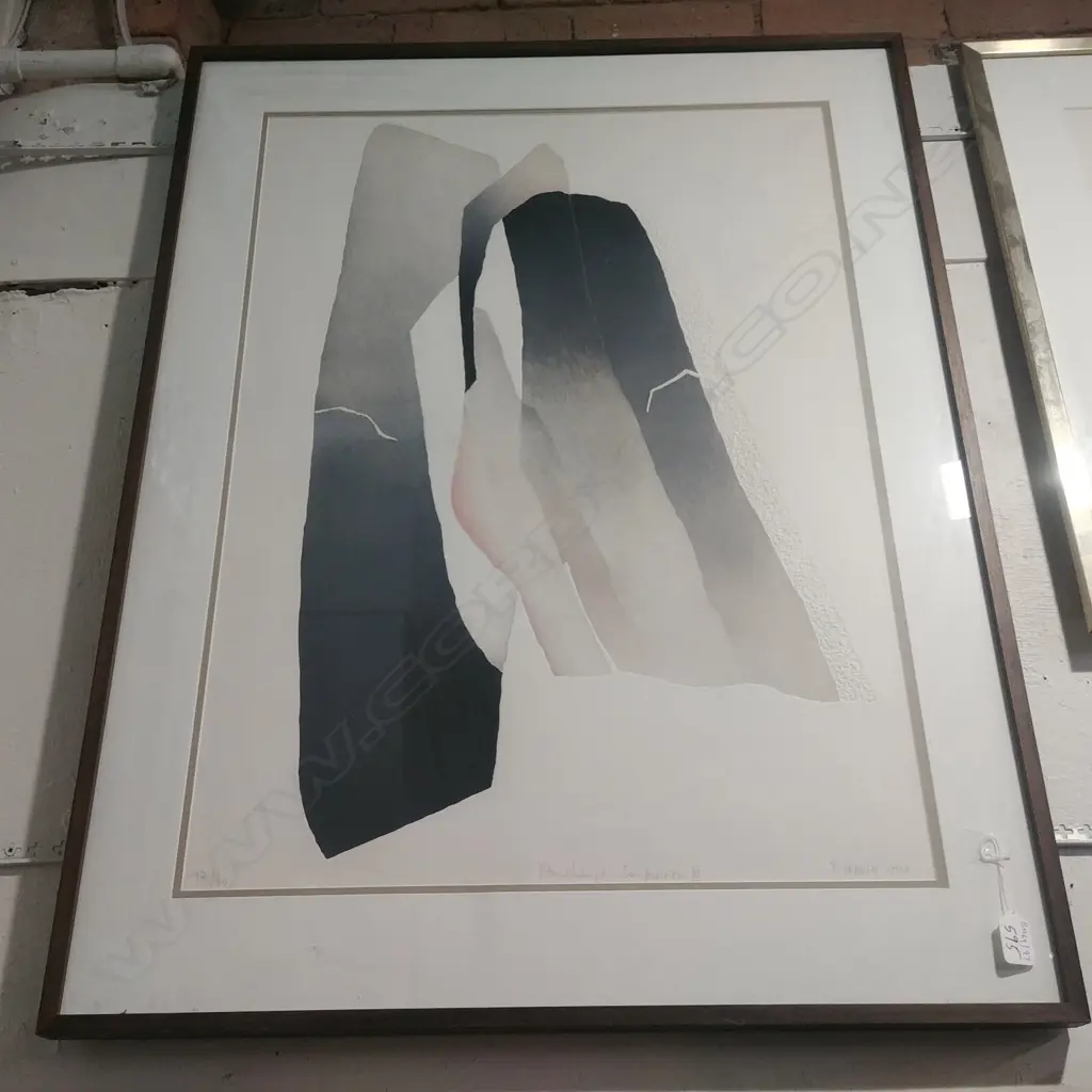 NUMBERED PRINT BY P J OTIS Image 1++