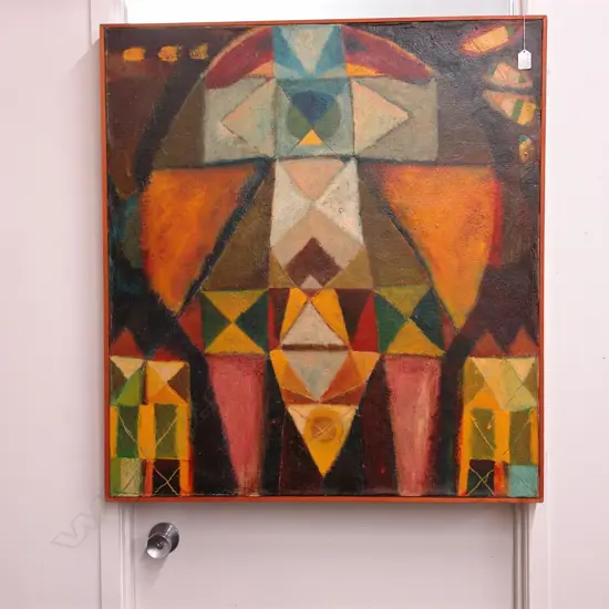 UNSIGNED OIL ON CANVAS