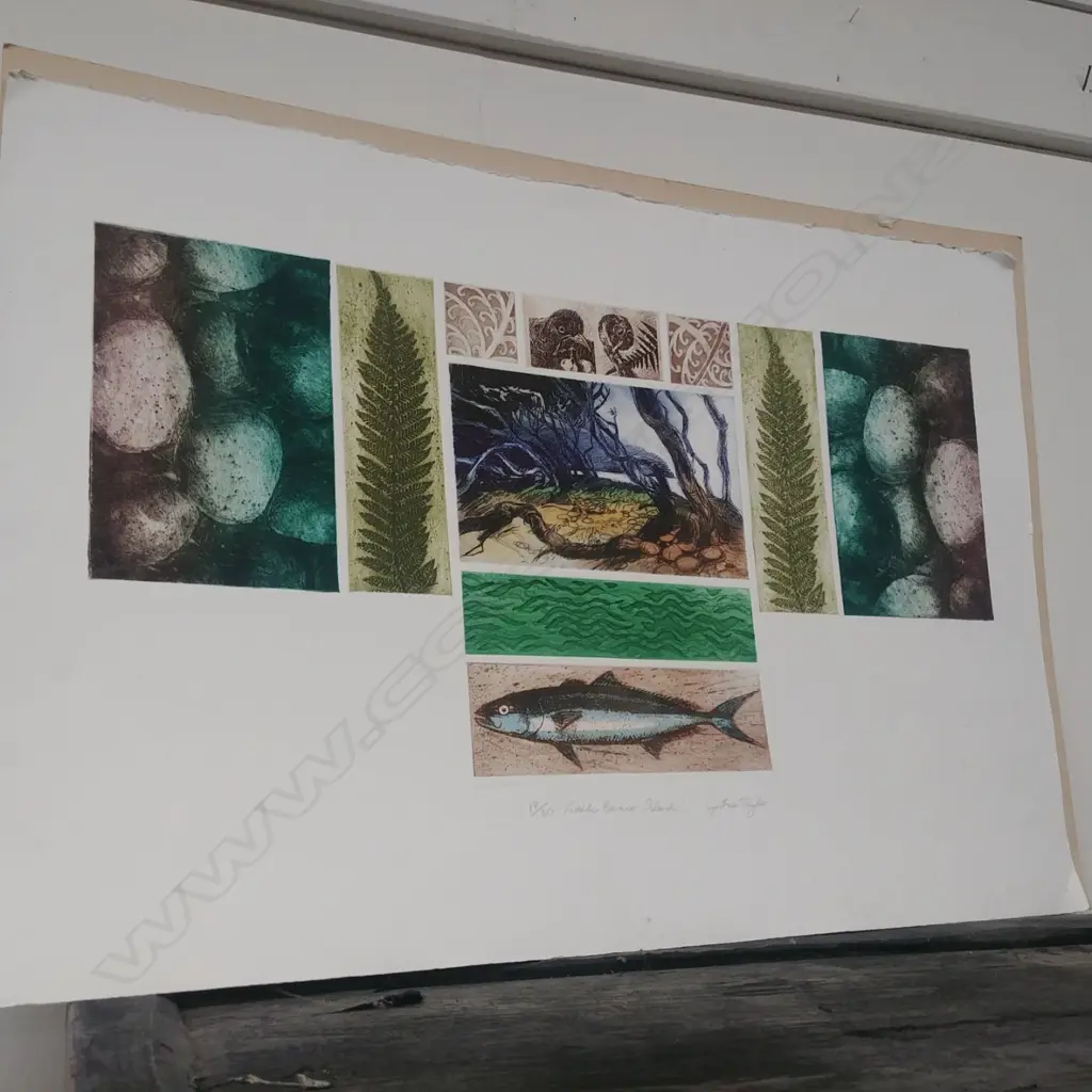 CYNTHIA TAYLOR ETCHING, 19/ 30 Image 1++