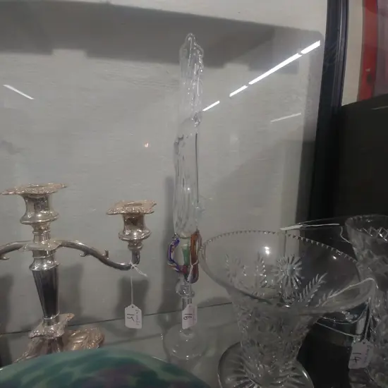 VIESNIK GLASS STEM VASE