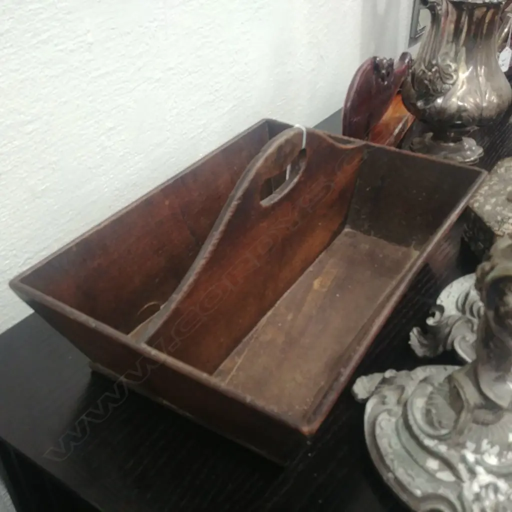 WOOD CARRY TRAY Image 1++