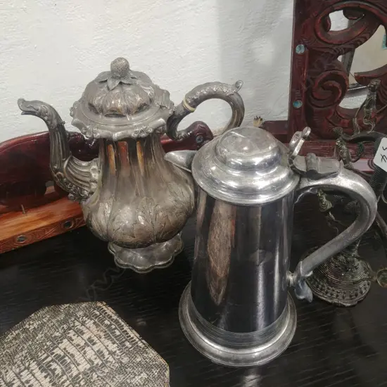 EP TEAPOT & HOT WATER JUG