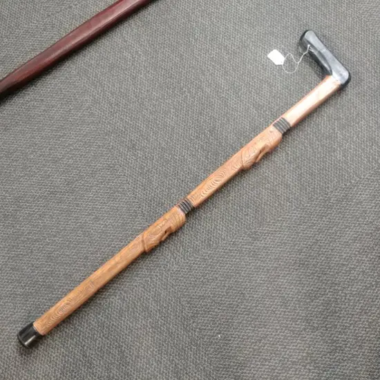 MAORI SOUVENIR WALKING STICK