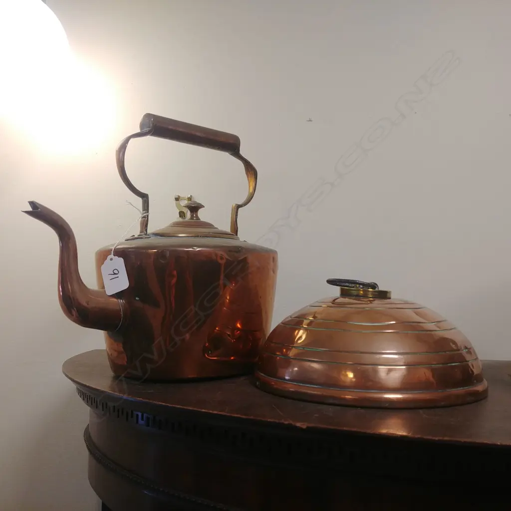COPPER KETTLE + HOT-WATER BOTTLE Image 1++