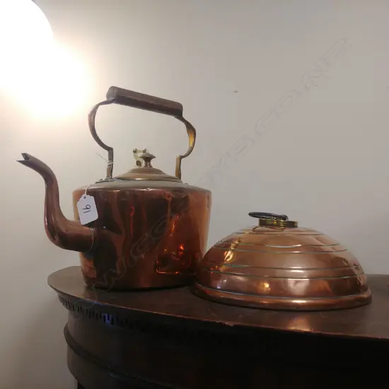 COPPER KETTLE + HOT-WATER BOTTLE