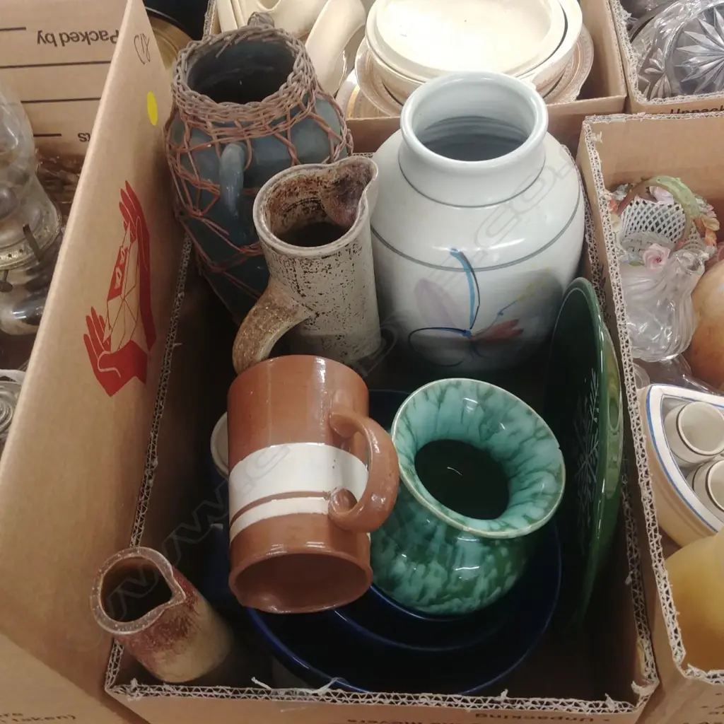 BOX ASST NZ POTTERY RTC Image 1++