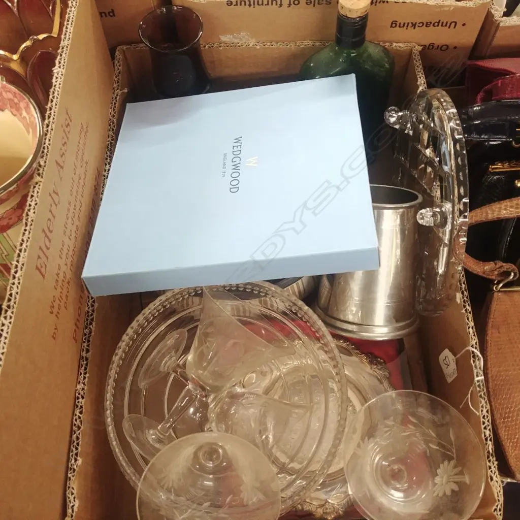 BOX CRYSTAL & S/PLATE Image 1++