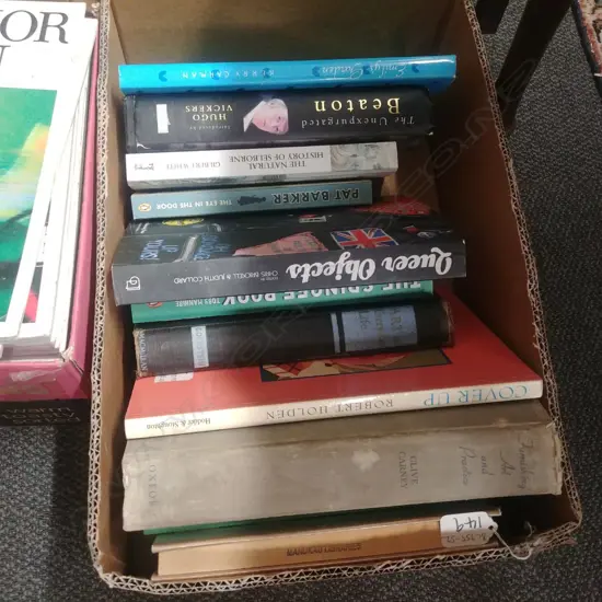 BOX MISC BOOKS 