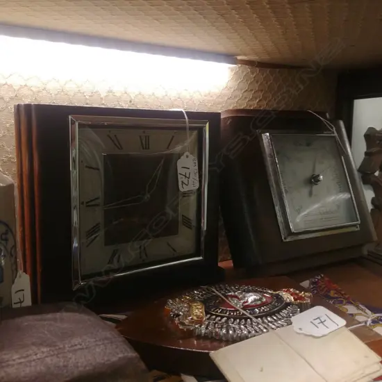 MANTLE CLOCK + BAROMETER