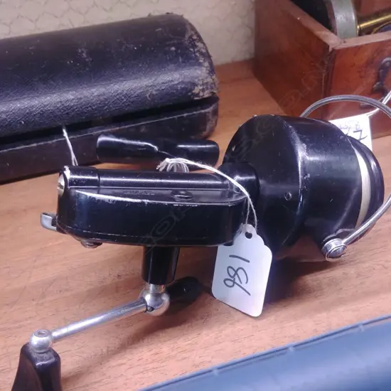 A CLASSIC MITCHELL 300 FRENCH REEL WITH LINE