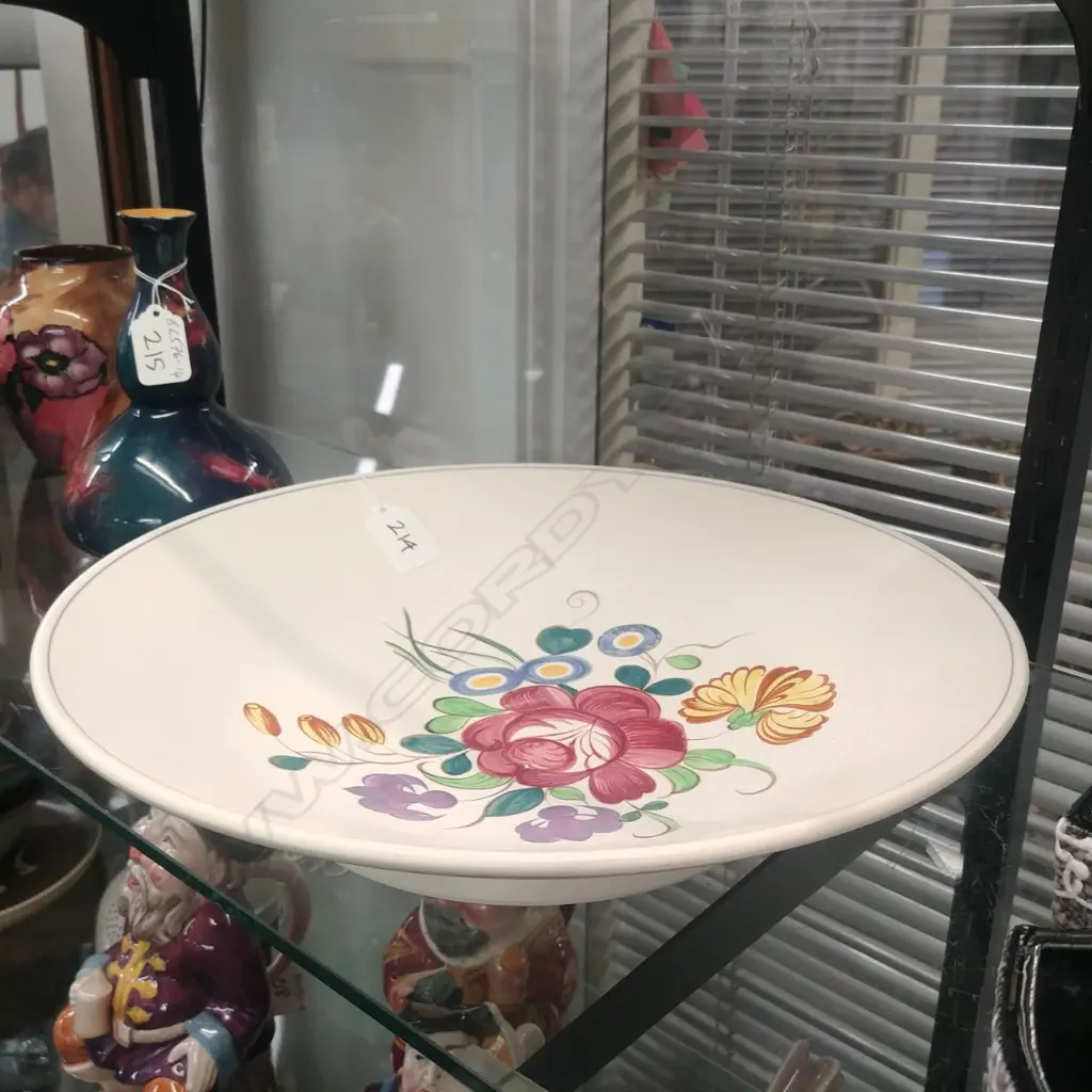 POOLE HAND PAINTED CHARGER, c.1952-55 Image 1++