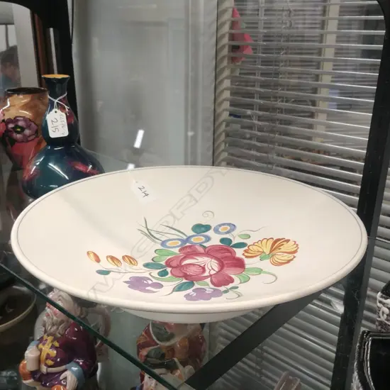 POOLE HAND PAINTED CHARGER, c.1952-55