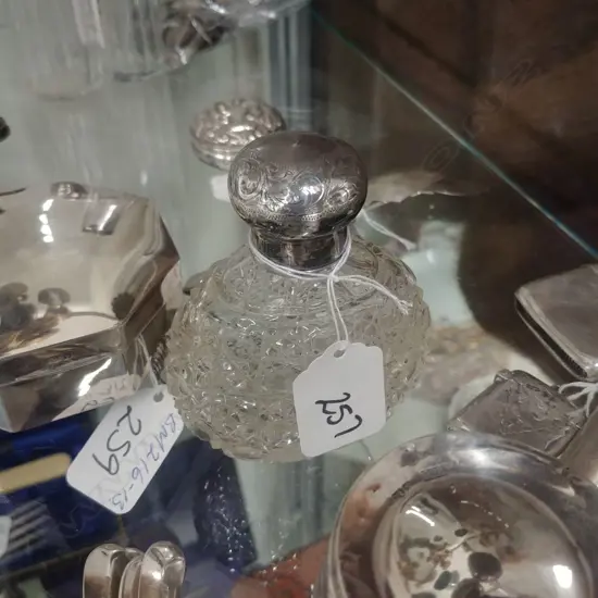 S/S TOPPED SCENT BOTTLE 