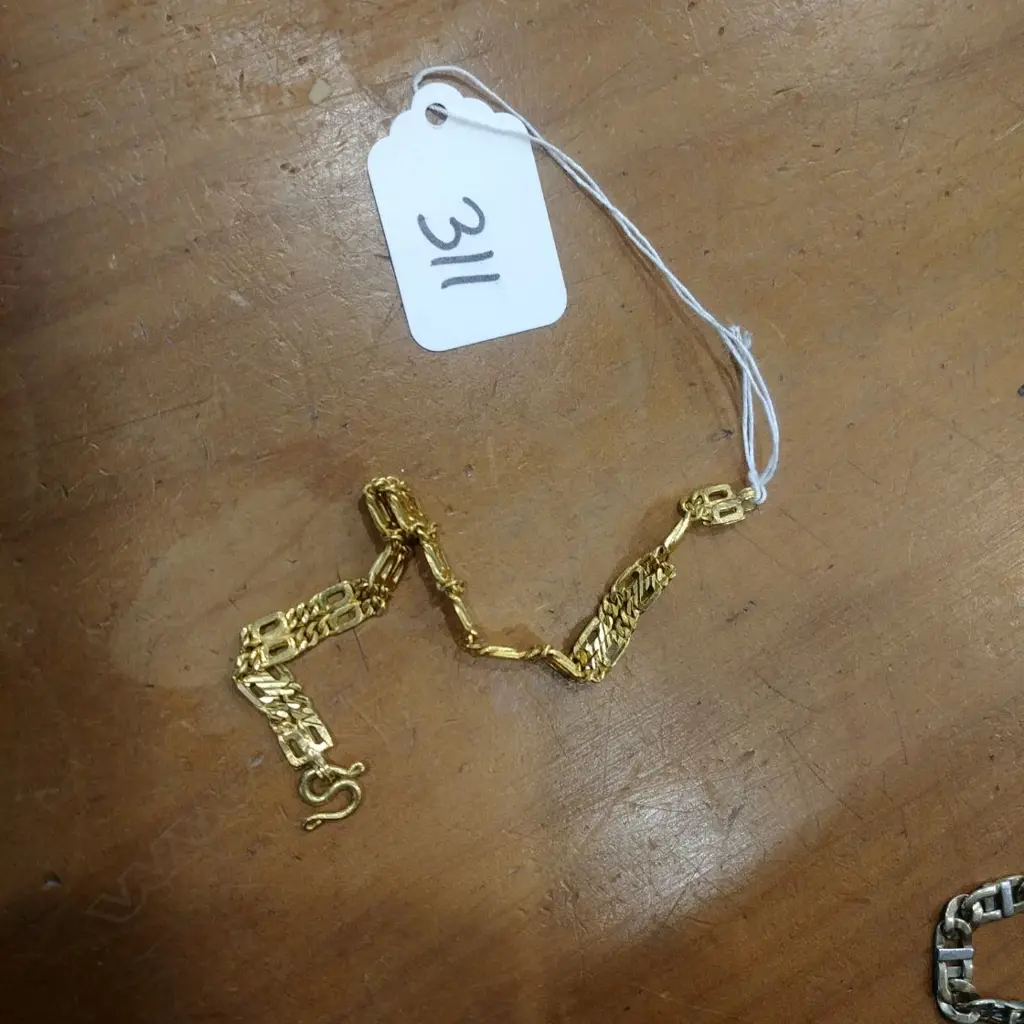 22CT GOLD BRACELET 15.21gm Image 1++