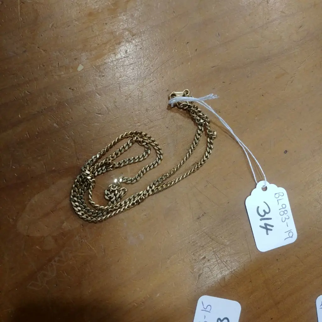 18ct GOLD CHAIN 21.71gm Image 1++