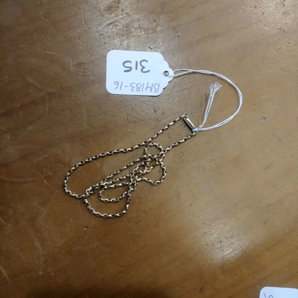 9ct ROSE GOLD CHAIN 3.90gm Image 1++