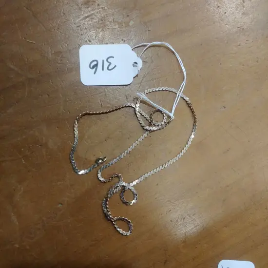 18ct GOLD FINE CHAIN 5.36gm