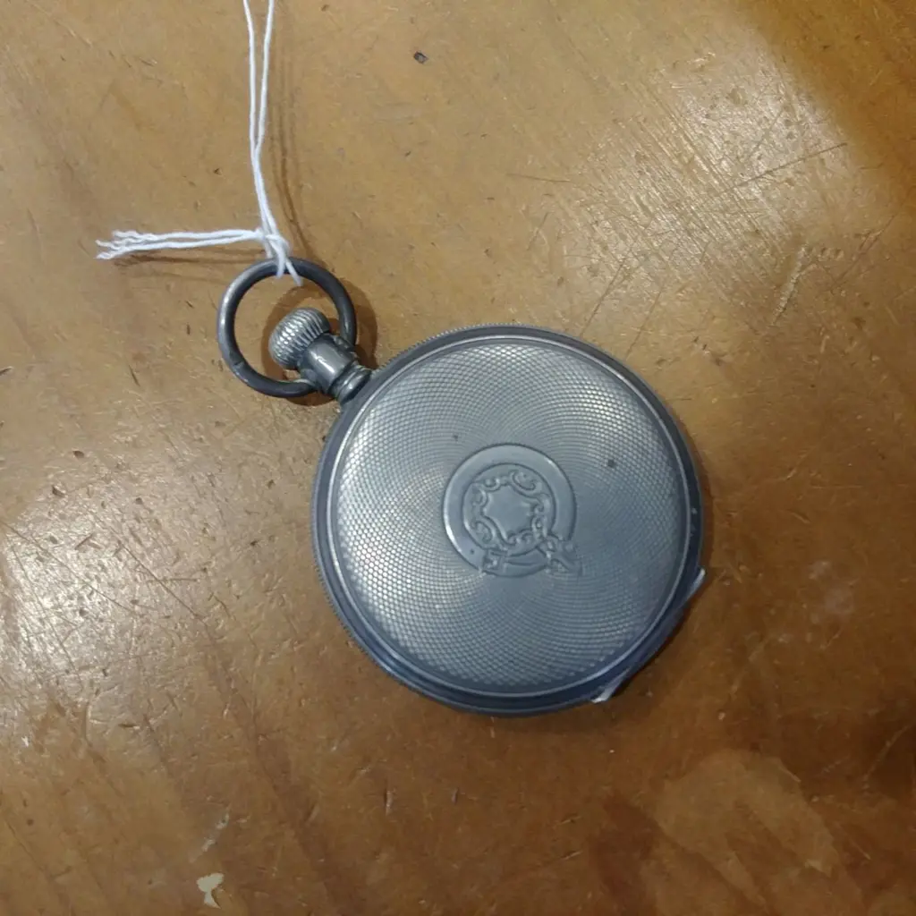 SILVER POCKET WATCH Image 1++