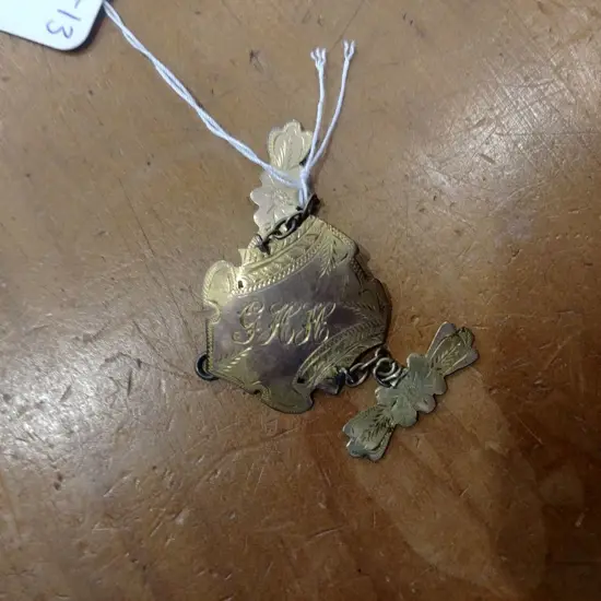 9CT GOLD FOB MEDAL 3.97gm